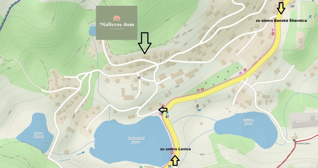 Chata Müllerov dom Banská Štiavnica Kültér fotó